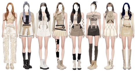 Venom Outfit, Outfit Blackpink, Pink Venom, Preformance Outfits, Black Jeans Outfit, Classy Casual Outfits, Outfit Maker, Outfit Shoplook, Kpop Fashion Outfits