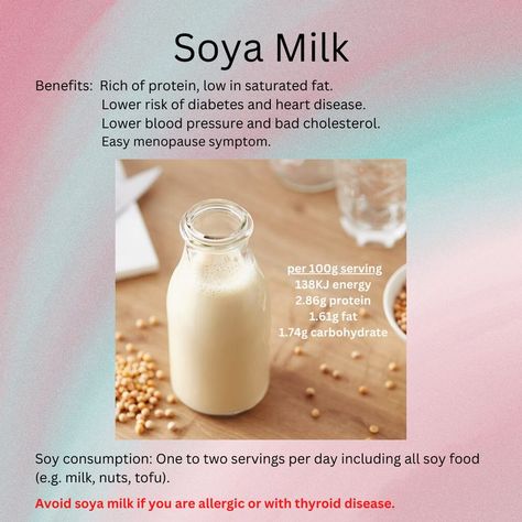 I am allergic to cow milk and soya milk is really good for me.😁 Soya Milk Benefits, Soy Milk Benefits, Homemade Soy Milk, Soya Milk, Milk Benefits, Soy Recipes, Good For Me, Cow Milk, Milk Cow