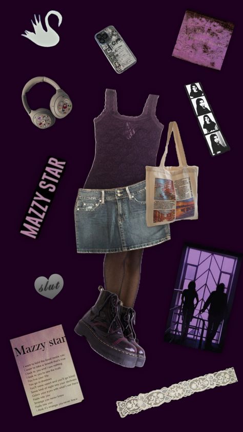 mazzy star girl 🍇 #mazzystar #mazzystargirl #music #outfit #outfitinspo #fashion Mazzy Star Inspired Outfit, Mazzy Star Outfit Aesthetic, Mazzy Star Aesthetic Outfits, Mazzy Star Outfit, Mazzy Star Aesthetic, Cosy Clothes, Star Outfit, Star Aesthetic, Cosy Outfit