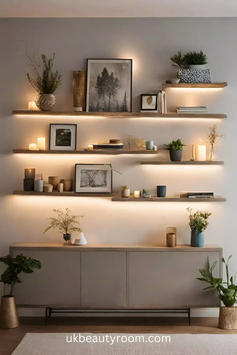 Having a decorative wall in your living space makes your home more unique, and can help to create a welcoming and peaceful atmosphere. This post lists 55 different decorative wall ideas to give you inspiration. Home, living room, hallway, kindergarten, home, room, office, bedroom, kitchen, photos for, small, easy DIY room, aesthetic, creative, bed, dining area, bathroom, design, easy wall murals, painted, art, 3d, removable, painting ideas, abstract art modern, pic, couch, frames, polaroid Decorative Wall Ideas, Coastal Dining, Home Decor Modern, Wall Decor Design, Ideas Living Room, Livingroom Layout, Decoration Inspiration, Wall Ideas, Ideas Living