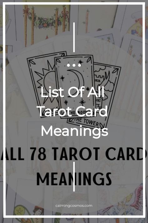 Explore the fascinating world of tarot cards with our comprehensive list of all tarot card meanings. Discover the deeper insights and symbolism behind each card to enhance your readings. Delve into the love meaning tarot cards for guidance on matters of the heart and relationships. Uncover the wisdom within yes or no meaning tarot cards to gain clarity and make empowered decisions along your spiritual journey. Embrace this opportunity to connect with your intuition and unlock profound revelation Tarot Meanings Cards, Personalized Tarot Cards, Tarot Card Spreads Relationships, Tarot Playing Cards Meaning Yes Or No, Tarot Cards Yes Or No, Queen Of Cups Tarot Meaning Reversed, Tarot Yes Or No, Tarot Tattoo Ideas Symbols, Yes And No Tarot Cards