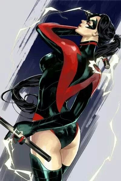 Female Nightwing Female Nightwing Fanart, Batwoman Beyond, Genderbent Nightwing, Fem Nightwing, Nightwing Redesign, Female Nightwing, Civil Warrior, Jim Lee Batman, Animated Female