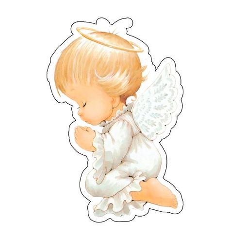 Angel Cake Topper Printable, Angel Baby Cake, Boy Communion Cake, Bear Character Design, Angel Topper, Free Coloring Pictures, Art Birthday Cake, Unicorn Cupcakes Toppers, Baby Food Jar Crafts