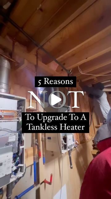 Marine Plumbing Service, Inc. on Instagram: "Thinking of upgrading to a tankless water heater? Here are 5 reasons you SHOULDN’T 👇

💾 But first, SAVE & LIKE this video so you can come back to this post! 

1️⃣Love High Energy Bills?
Stick to your old heater! Why save up to 40% on your energy bill when you can enjoy paying more?

2️⃣Endless Hot Water? No Thanks!
Enjoy the thrill of a cold shower surprise when someone’s using the dishwasher. Who needs the luxury of unlimited hot water?

3️⃣Space? Who Needs It? 
Cling to that bulky old tank. Those extra square feet in your home are overrated anyway.

4️⃣Longevity is Overrated:
Why go for a system that can last over 20 years when you can replace your traditional heater every 10 years? Keeps life exciting!

5️⃣Environmentally Friendly? Pfft!
Em Tankless Hot Water Heater, Instant Water Heater, Hot Water Tank, Cold Shower, No Thanks, Cool Tanks, Tankless Water Heater, Energy Bill, Water Heating