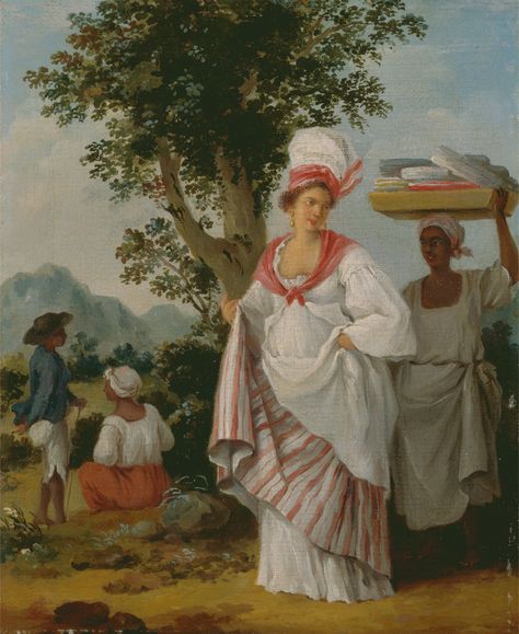 West Indian Creole Woman, with her Black Servant. Agostino Brunias. 1780. Google Art Project, Art Uk, British Art, West Indies, Art Google, Gifts In A Mug, Art History, 18th Century, Photo Art