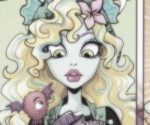 Lagoona Blue Icon, Lagoona Blue, Blue Icon, Monster High, Special Features, Blonde, Hair, Blue