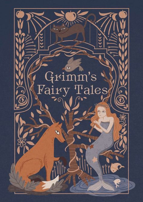 Fairytale Book Cover Illustration, Fairy Tale Graphic Design, Fairytale Branding, Fairy Tale Book Cover, Fairytale Book Cover, Core Drawing, Fairytale Storybook, Fairytale Book, Childrens Book Cover