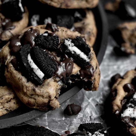 Cookies and Cream Cookies Lane And Grey Fare, Cookies And Cream Cookies, Egg Free Cookies, Cream Cookies, Cookie Spread, Chocolate Sandwich, Chocolate Sandwich Cookies, Chewy Chocolate Chip, Cookies N Cream Cookies