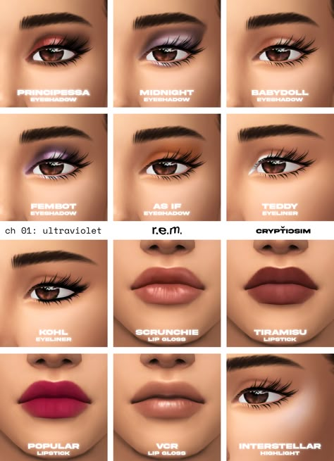 Sims 4 Make Up Cc, Ariana Grande Makeup, Sims 4 Cheats, Sims 4 Cas Mods, Makeup Cc, R E M Beauty, Sims 4 Cc Makeup, Sims 4 Mm Cc, Sims 4 Gameplay