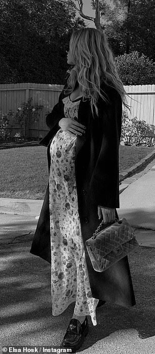 Elsa Hosk Pregnant, Ruthless Empire, Swedish Model, Pregnant With A Girl, Pretty Floral Dress, Maternity Chic, Style Muse, Bump Style, Elsa Hosk