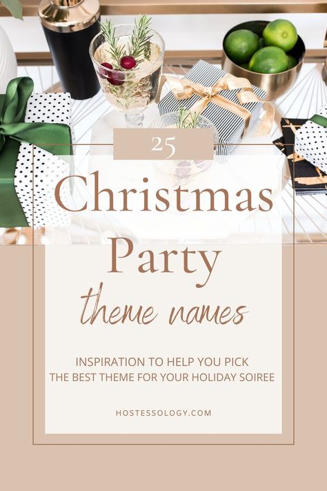 Outside Christmas Party Ideas, Bbq Christmas Party, Christmas Party Itinerary, Christmas Themed Ladies Night, Christmas Color Party Ideas, Creative Christmas Party Ideas, Glamorous Christmas Party, Elegant Holiday Party Themes, Fancy Christmas Party Theme