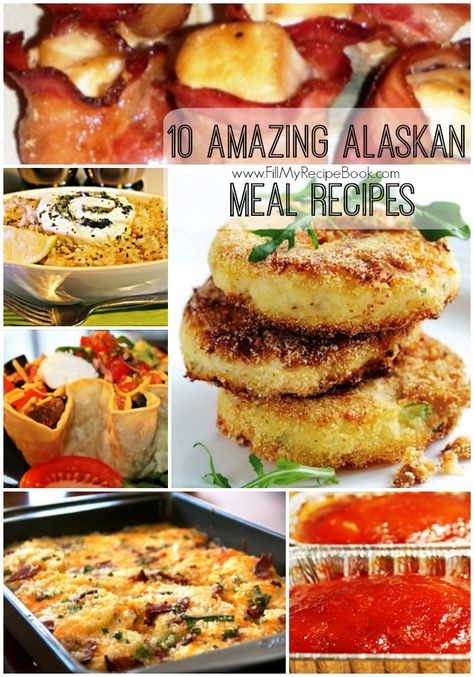 Alaskan Recipes Meals, Alaskan Food Recipes, Alaska Food Recipes, Arkansas Recipes, Alaskan Recipes, American Cuisine Recipes, Alaska Recipes, Alaskan Food, State Recipes