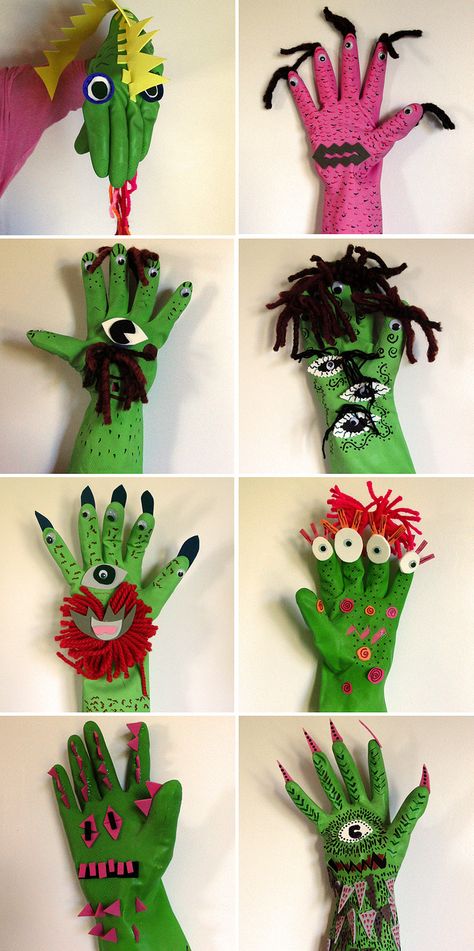 photo Monster Gloves, Turkey Handprint Craft, Turkey Crafts Kids, Thanksgiving Crafts For Toddlers, Fun Thanksgiving Crafts, Easy Thanksgiving Crafts, Kids Craft Room, Turkey Crafts, Monster Theme