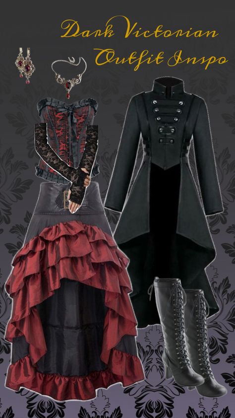 #dark #victorian #outfitinspo #gothicromance #gothic #darkaesthetic #vampireoutfit Dark Victorian, Vampire Clothes, Gothic Romance, Bullet Journal Doodles, Maxis Match, Dark Aesthetic, Connect With People, Your Aesthetic, Creative Energy