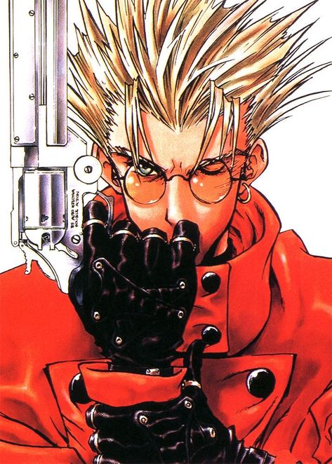 Vash The Stampede, Anime Character, Hair, Anime