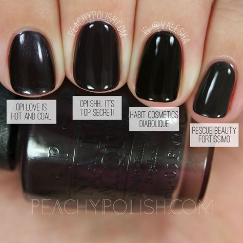 Dark Color Nails, Nail Polish Dry Faster, Opi Nail Polish Colors, Opi Gel Nails, Opi Nail Colors, Fall Nail Polish, Med Tech, Work Nails, Nail Colours