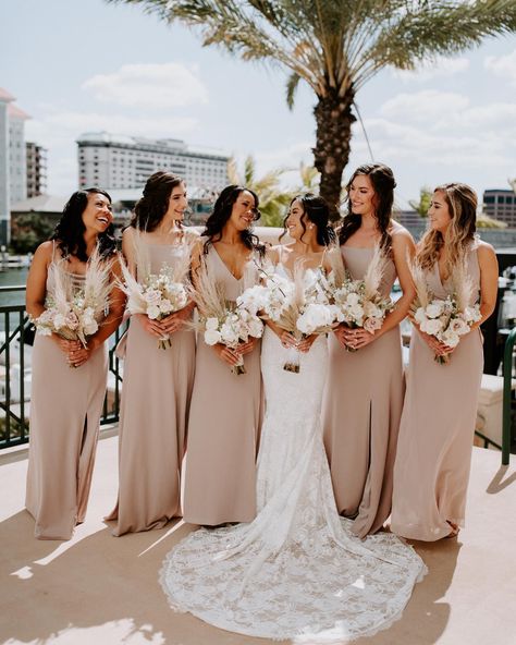 Bridesmaid Dresses Taupe Champagne, Tan Green Bridesmaid Dresses, Bhldn Champagne Bridesmaid, Taupe Birdy Grey Bridesmaid Dresses, Wedding Taupe Colors, Taupebridesmaid Dresses, Brown Brides Made Dresses, Dark Cream Bridesmaid Dresses, Wedding Champagne Bridesmaid Dress