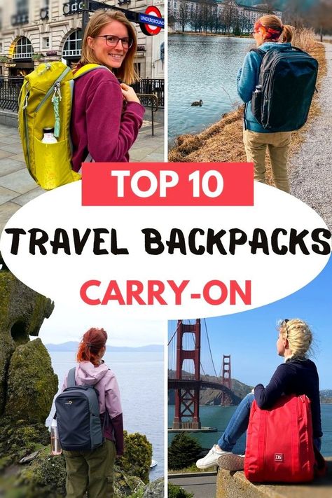 Are you tired of bulky luggage? Our latest blog post showcases the best minimalist travel backpacks for women, emphasizing those that make the perfect carry-on. We've tested and reviewed backpacks that offer the best in functionality, comfort, and minimalist design. Find out which backpacks make the cut and start traveling lighter and more stylishly on your next adventure. Best Backpack For Europe Travel, Backpacks For Travel Women, Best Carry On Backpack For Women, Best Travel Bags For Women Carry On, Best Travel Purses For Women, Carry On Backpack For Women, Travel Backpacks For Women, Minimalist Travel Wardrobe, Best Carry On Backpack