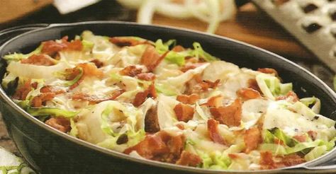 Potato Cabbage Casserole, Cabbage Casserole Recipe, Potato Cabbage, Ham And Cabbage, Perfect Pot Roast, Cabbage Casserole Recipes, Casserole Side Dishes, Cabbage And Potatoes, Ham Potato