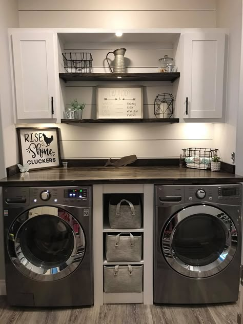 Laundry Room Update, Dream Laundry Room, Laundry Room Closet, Laundry Room Layouts, Mudroom Laundry Room, Laundry Room Renovation, Modern Laundry Rooms, Farmhouse Laundry Room, Laundry Ideas