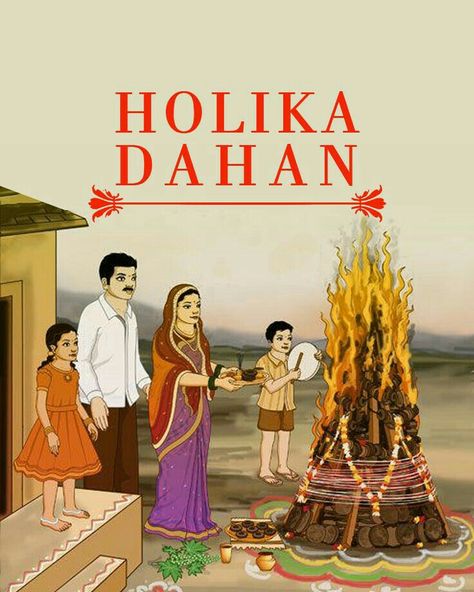 Holika Dahan Creative, Happy Holika Dahan, Happy Holi Wallpaper, Happy Holi Festival, Holi Happy, Holika Dahan, Funny Good Night Quotes, Holi Poster, Holi Festival Of Colours