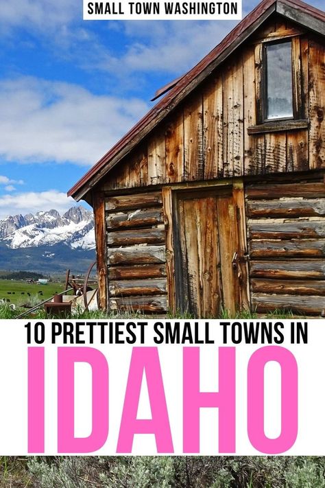 Living In Idaho, Idaho Aesthetic, Places To Visit In Idaho, Small Town Washington, Boy Craft, Usa Vacations, Idaho Vacation, Trip Activities, Visit Idaho