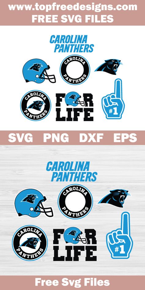 Use this Free Carolina Panthers SVG Files for all your DIY craft projects with Cricut & Silhouette Cameo, scrapbooking, card making, car decals, stickers, vinyl, decals, t-shirts Carolina Panthers Svg, Panthers Svg, Heat Transfer Vinyl Projects, Cricut Creations, Cricut Projects Vinyl, Digital Svg, Svg Free, File Free, Vinyl Projects