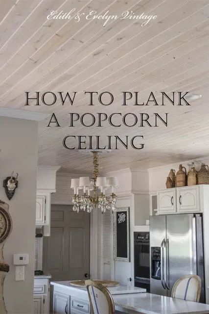 How To Plank, Film Decor, Wood Plank Ceiling, Easy Home Improvement Projects, Architecture Renovation, Easy Home Improvement, Plank Ceiling, Living Tv, Popcorn Ceiling