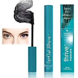 Thrive Mascara, Thrive Cosmetics, Lash Extension Mascara, Thrive Causemetics, Beauty Self Care, Eyebrow Enhancer, Eyelash Growth Serum, Thicker Eyelashes, Mascara Tips