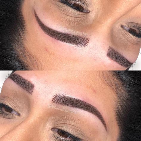 Microblading Shapes, Microblading With Shading, Ombre Microblading Eyebrows, Combination Eyebrow Tattoo, Ombré Eyebrows, Combination Microblading Eyebrows, Brow Tattoo Permanent Makeup, Microblading Vs Ombre Eyebrows, Eyebrows Tattoo Microblading