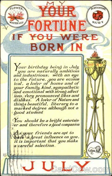 Your Fortune If You Were Born In July Bad Student, January Born, All About Leo, Born In July, July Born, Born In February, July Birthday, Good Student, Birthday Month