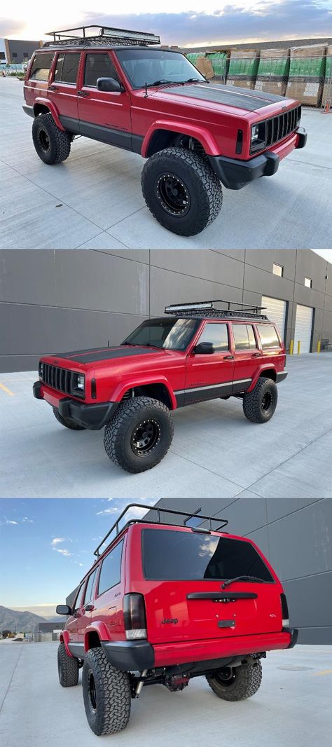 1999 Jeep Cherokee XJ – CLEAN – BUILT – SUPER LOW MILES! Xj Cherokee Mods, E30 Drift, Jeep Xj Mods, 17 Inch Wheels, Jeepers Creepers, Custom Jeep, Jacked Up Trucks, Jeep Xj, Jeep Cherokee Xj