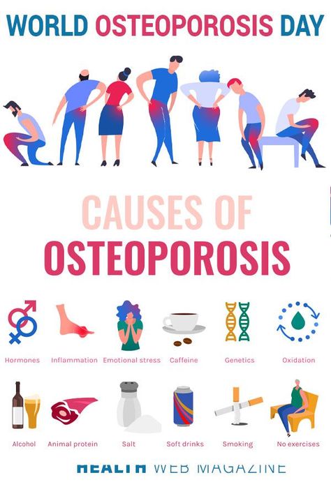 World Osteoporosis Day, Overactive Thyroid, Blood Pressure Symptoms, International Days, Bone Diseases, Animal Protein, Create Awareness, Anatomy And Physiology, Bone Health