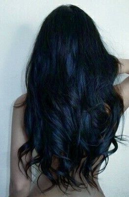 Blue Black Hair Color, Jet Black Hair, Black Hair Color, Hair Stylies, Brown Blonde Hair, Hair Images, Hair Color And Cut, Hair Inspiration Color, Hair Inspo Color