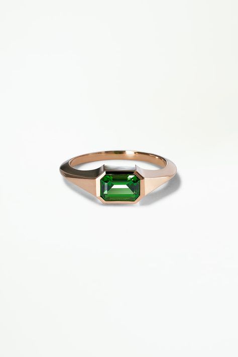 Emerald Ring With Wedding Band, Gems Rings, Big Earrings Gold, Mens Ring Designs, Sapphire Solitaire Ring, Diamond Signet Ring, Mens Gemstone Rings, Emerald Wedding Rings, Engagement Ring Inspiration