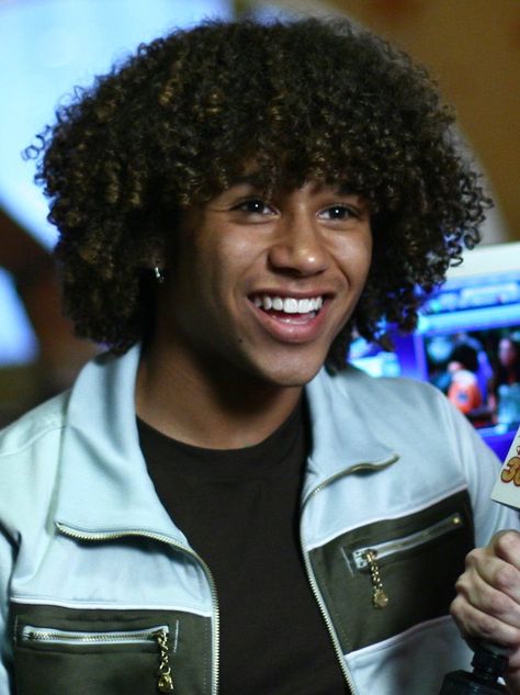 2000s Hair, Corbin Bleu, Wildcats High School Musical, I Love Being Black, Chloe Grace Moretz, Fav Celebs, Man Crush, Celebrities Male, Nickelodeon