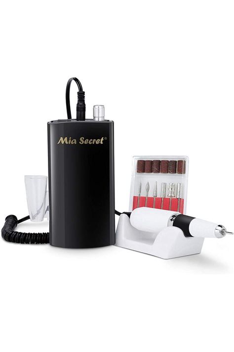 Mia Secret Pro-speed Rechargeable Nail Drill E-File for Acrylic Nails - Safe and Convenient Manicure and Pedicure Tool for Beginners and Professionals - Portable, High Speed and Low Heat Equipment Pedicure Tools, Nail Drill, Manicure And Pedicure, Professions, High Speed, Acrylic Nails, Beauty And Personal Care, Manicure, Fashion Accessories