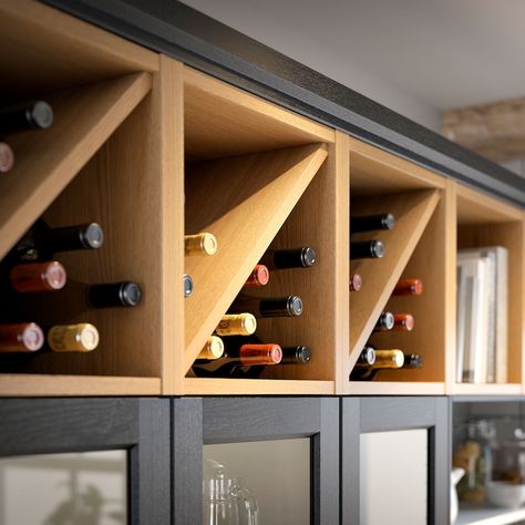 Big storage opportunties for your big kitchen - IKEA Kitchen Island Trolley, Bar Cabinets, Wine Shelves, Big Kitchen, Classic Kitchens, Spacious Kitchens, Affordable Furniture, Open Storage, Wine Storage