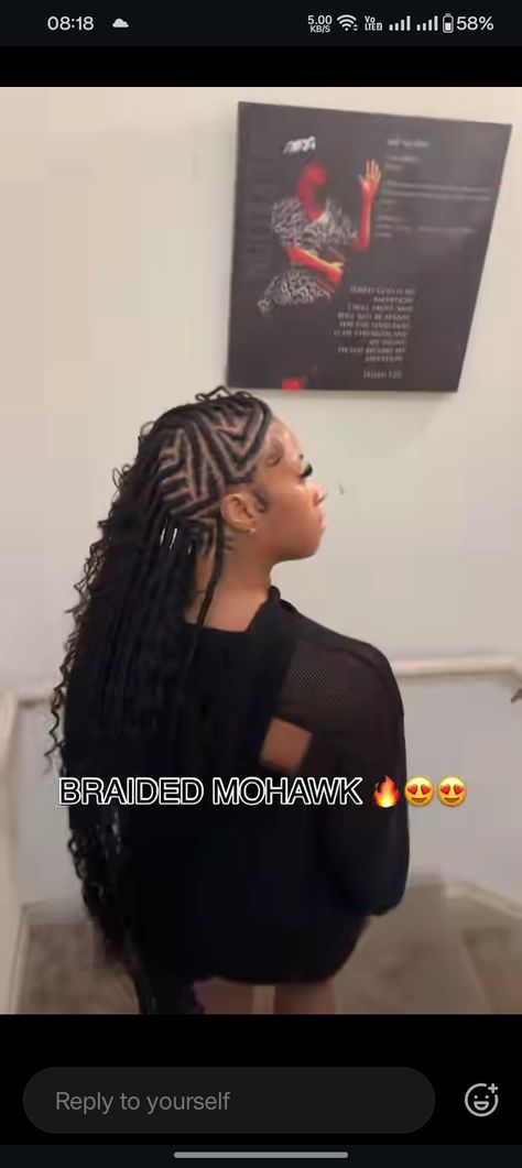 Mohawk Braid, Natural Hair Braids, Hair Braids, Goddess Braids, Undercut, Natural Hair, Braided Hairstyles, Natural Hair Styles, Hair Care