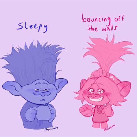 — Broppy • Poppy & Branch﹕Trolls — Branch And Poppy Fanart, Trolls Poppy X Branch, Broppy Trolls, Trolls Wallpaper, Branch And Poppy, Trolls Branch, Poppy Trolls, Branch Trolls, Poppy And Branch