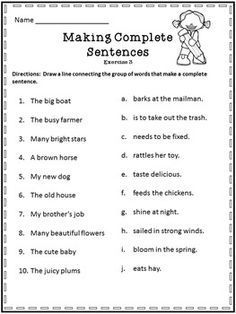 Complete sentences are grammatically correct and make sense on their own. Run-on sentences are grammatically incorrect and contain multiple independent clauses without proper punctuation. Fragments are incomplete sentences that lack a subject or Writing Sentences Worksheets, Sentence Fragments, Run On, English Grammar Exercises, Sentence Activities, Run On Sentences, English Grammar For Kids, Compound Sentences, Grammar For Kids