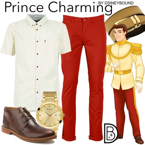 Prince Charming Disneybound- Welcome to the OFFICIAL #DisneyBound website! DisneyBound is meant to be inspiration for you to pull together your own outfits which work for your body and wallet whether from your closet or local mall. As to Disney artwork/properties: ©Disney Disney Prince Inspired Outfits Men, Disney Inspired Outfits For Men, Disney Outfits Men, Disneybound Men, Diy Prince Charming Costume Men, Prince Phillip Disneybound, Disneybound Villains Men, Prince Charming Disneybound, Disney Costumes For Men