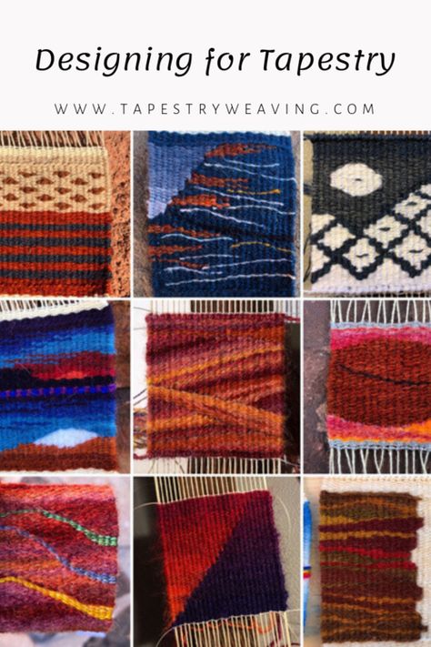 Rebecca Mezoff talks about designing for tapestry weaving. Tapestry Crafts, Tapestry Loom Weaving, Contemporary Tapestry, Weaving Patterns Design, Contemporary Tapestries, Navajo Weaving, Tapestry Loom, Artist Residency, Small Tapestry