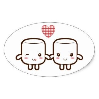 Marshmallow Images, Marshmallow Face, Sarah Tattoo, Cute Marshmallows, Got Art, Couple Tattoo, Cute Cartoon Drawings, Marshmallows, Cute Tattoos