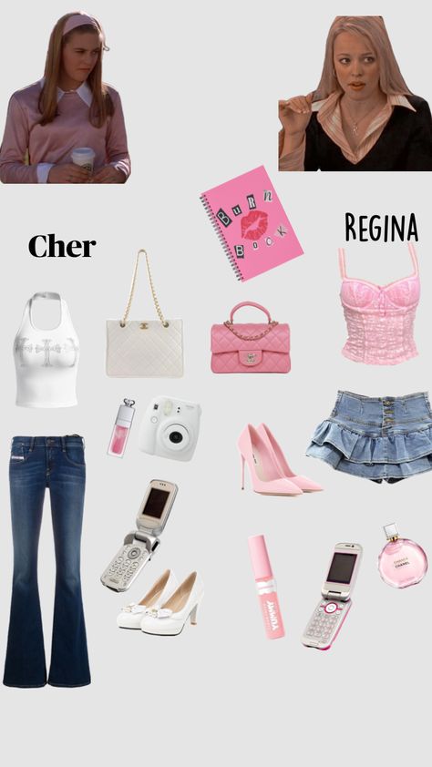 #meangirls #clueless1995 #itgirls Cady Mean Girls Outfit, Cady Mean Girl, Mean Girls Plastics, Mean Girls Fashion, Thrifty Outfits, George Aesthetic, Mean Girls Costume, Plastic Outfit, Mean Girls Aesthetic