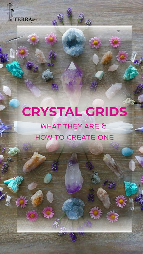 Learn about the power of crystal grids, how to choose the right stones, and step-by-step instructions for creating your own grid to amplify your intentions for love, protection, and abundance. How To Make A Crystal Grid, How To Use A Crystal Grid, Crystal Grid For Success, Crystals Grid, Crystal Grids, Crystal Grid For Abundance, Rock Collection Display, Crystals Healing Grids, Wellness Blog