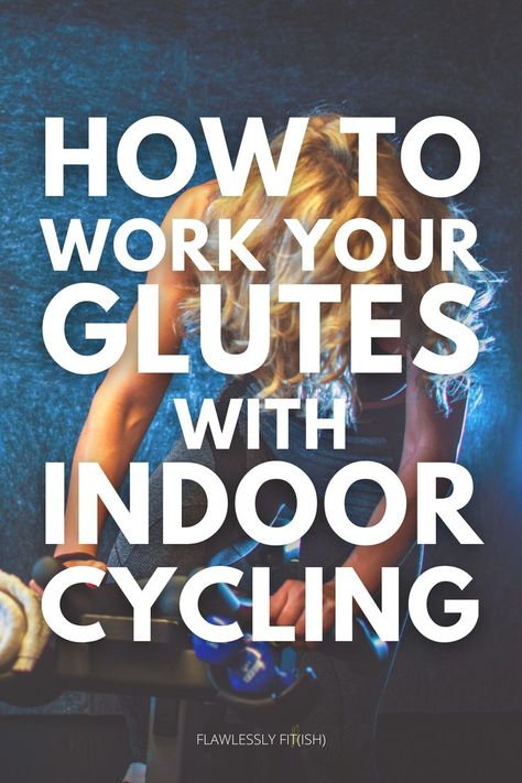 To really work your glutes with indoor cycling, you need to focus on isolating the muscles. Use this guide to learn how to build your buttocks in spin class, while getting a great cardio workout too. Let's ride! Indoor Cycling Glutes | Buttocks Building | Shape Your Booty | Spin Class Tips and Tricks | Indoor Cycling Guide | Spin Class Ideas Spin Bike Glute Workout, Spin Class Ideas, Cycling Muscles Used, Benefits Of Spin Class Cycling, Benefits Of Spinning Indoor Cycling, Cycle Workout Indoor, Spin Playlist Indoor Cycling, Spin Class Benefits, Spinning Benefits