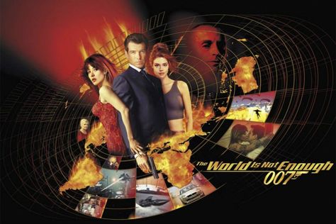 #JamesBond #007 Early 2000s Movies, The World Is Not Enough, James Bond Movie Posters, James Bond Theme, Bond Series, Full Hd Pictures, 007 James Bond, Ian Fleming, James Bond Movies