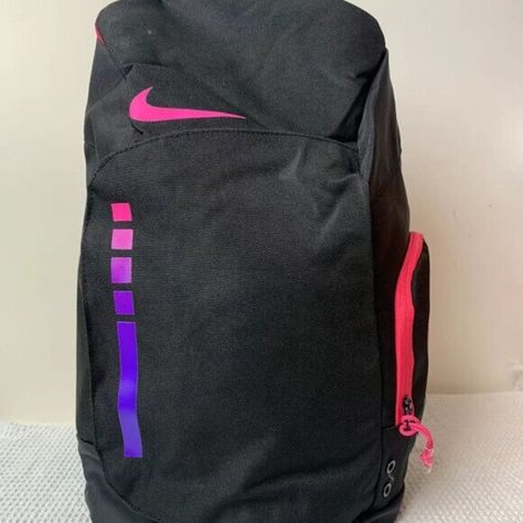 NIKE Limited Edition Hoops Elite Backpack Kay Yow 2023 Basketball Nike Elite Bookbag, Nike Limited Edition, Nike Elite Backpack, Football Backpack, Elite Backpack, Basketball Backpack, Basketball Bag, Nike Backpack, Orange Backpacks