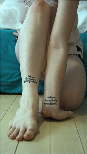 let no foot mark your ground, let no hand hold you down. #pairtattoos Grounding Tattoo, Paragraph Tattoo, Hand Hold, Text Tattoo, Girly Tattoos, Hand Holding, Skin Art, Piercing Tattoo, Get A Tattoo